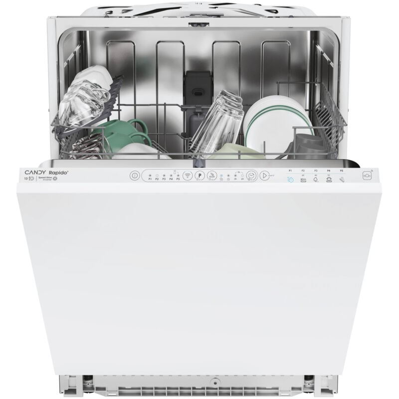 foto del prodotto candy rapid ci 3e7l0w2 lavastoviglie 60cm 13 coperti classe e wi fi touch a scomparsa