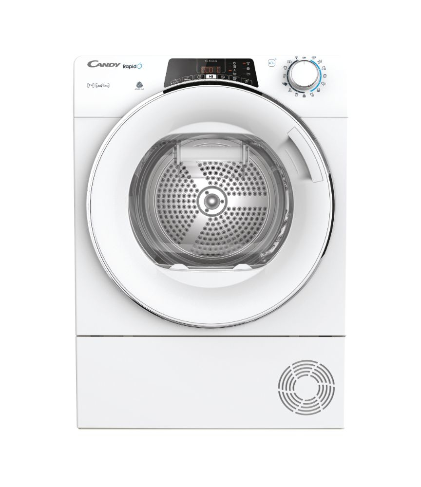 foto del prodotto candy rapid ro4h7a2tcex s asciugatrice libera installazione caricamento frontale 7 kg bianco