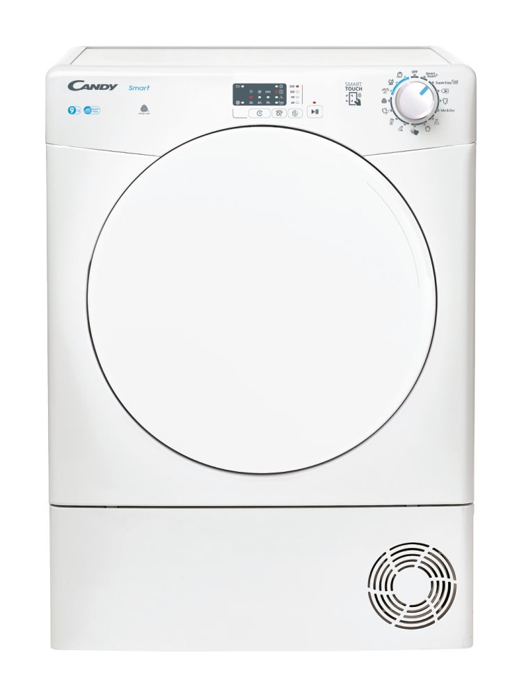 foto del prodotto candy smart cse c9lf s asciugatrice libera installazione caricamento frontale 9 kg b bianco
