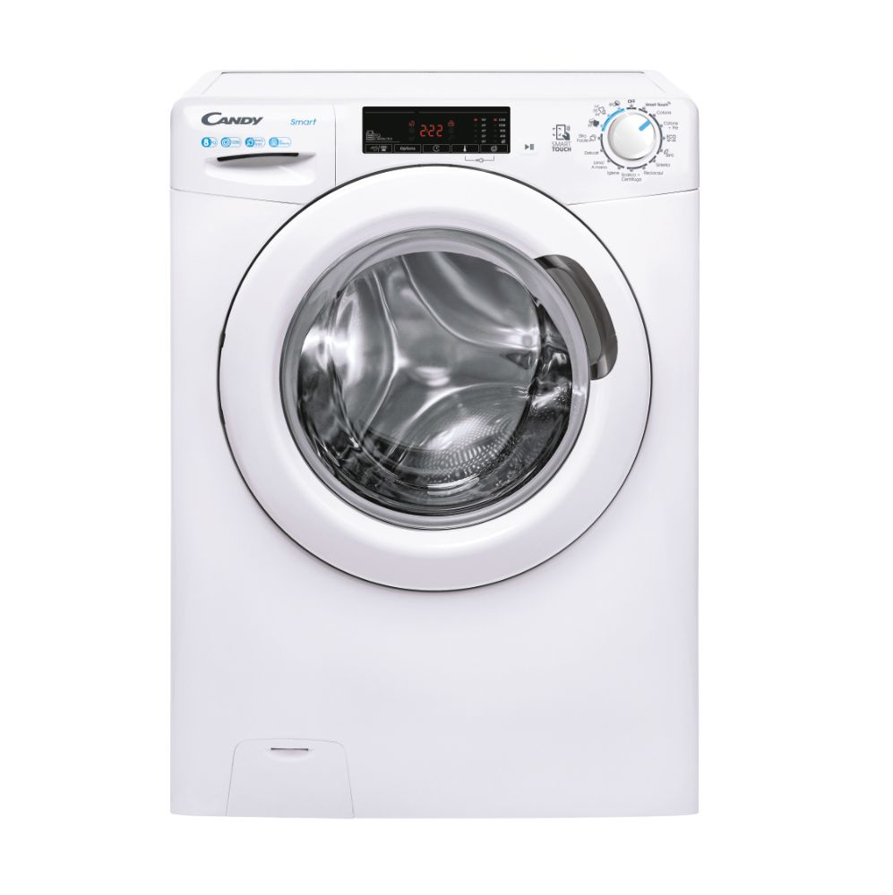 foto del prodotto candy smart css128tw3-11 lavatrice caricamento frontale 8 kg 1200 giri min bianco