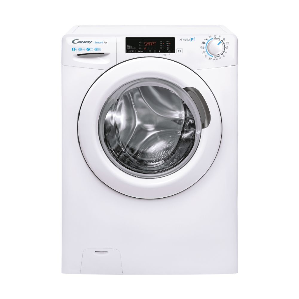 foto del prodotto candy smart pro cso 1285tw4 1 s lavatrice caricamento frontale 8 kg 1200 giri min bianco