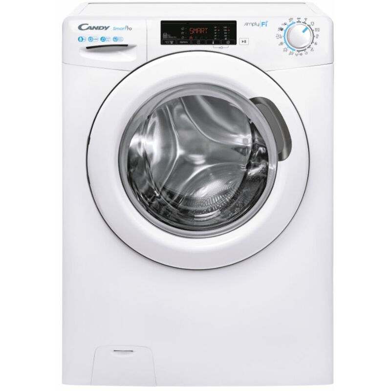foto del prodotto candy smart pro cso 1485tw4 1 s. tipo di carica caricamento frontale. capacit cestello 8 kg, classe di efficienza della centrifuga b,