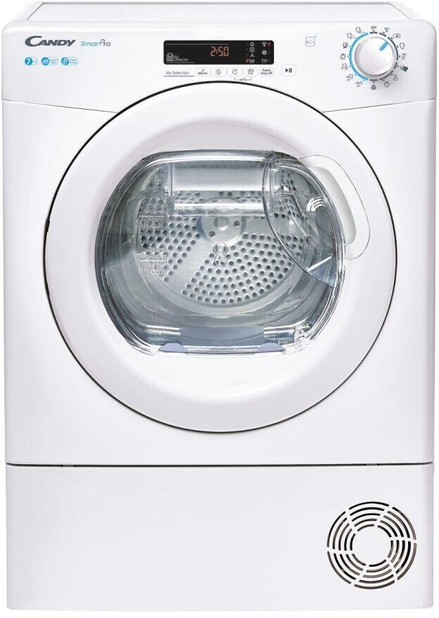 foto del prodotto candy smart pro csoe h7a2de-s asciugatrice libera installazione caricamento frontale 7 kg a bianco
