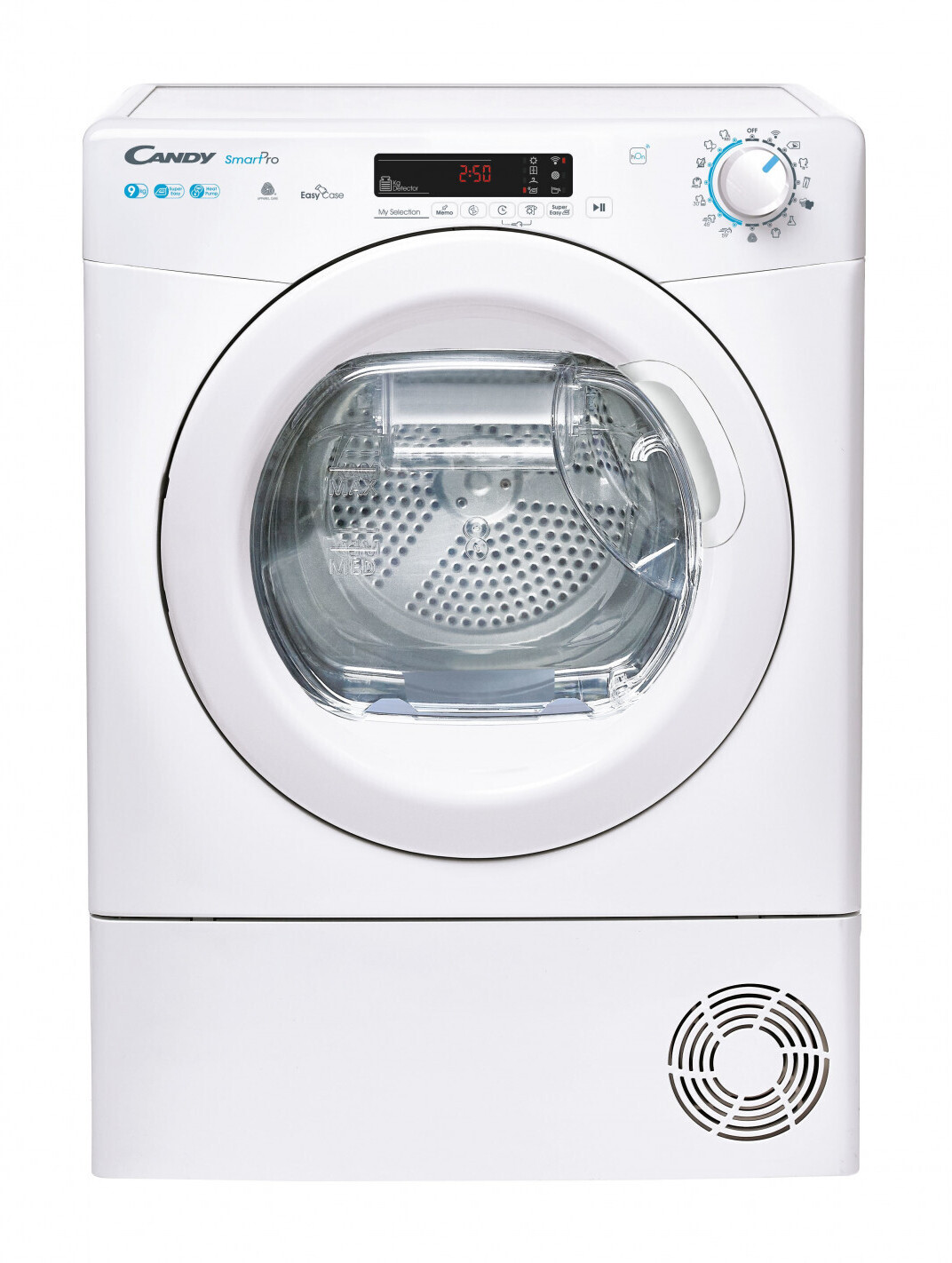 foto del prodotto candy smart pro csoe h9a2de s asciugatrice libera installazione caricamento frontale 9 kg a bianco
