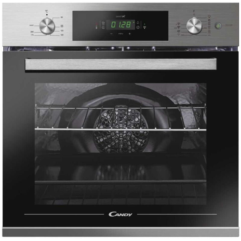 foto del prodotto candy smart steam fsctx615 wifi. dimensione del forno media, tipo di forno forno elettrico, capacit interna forno totale 70 l. posizionamento