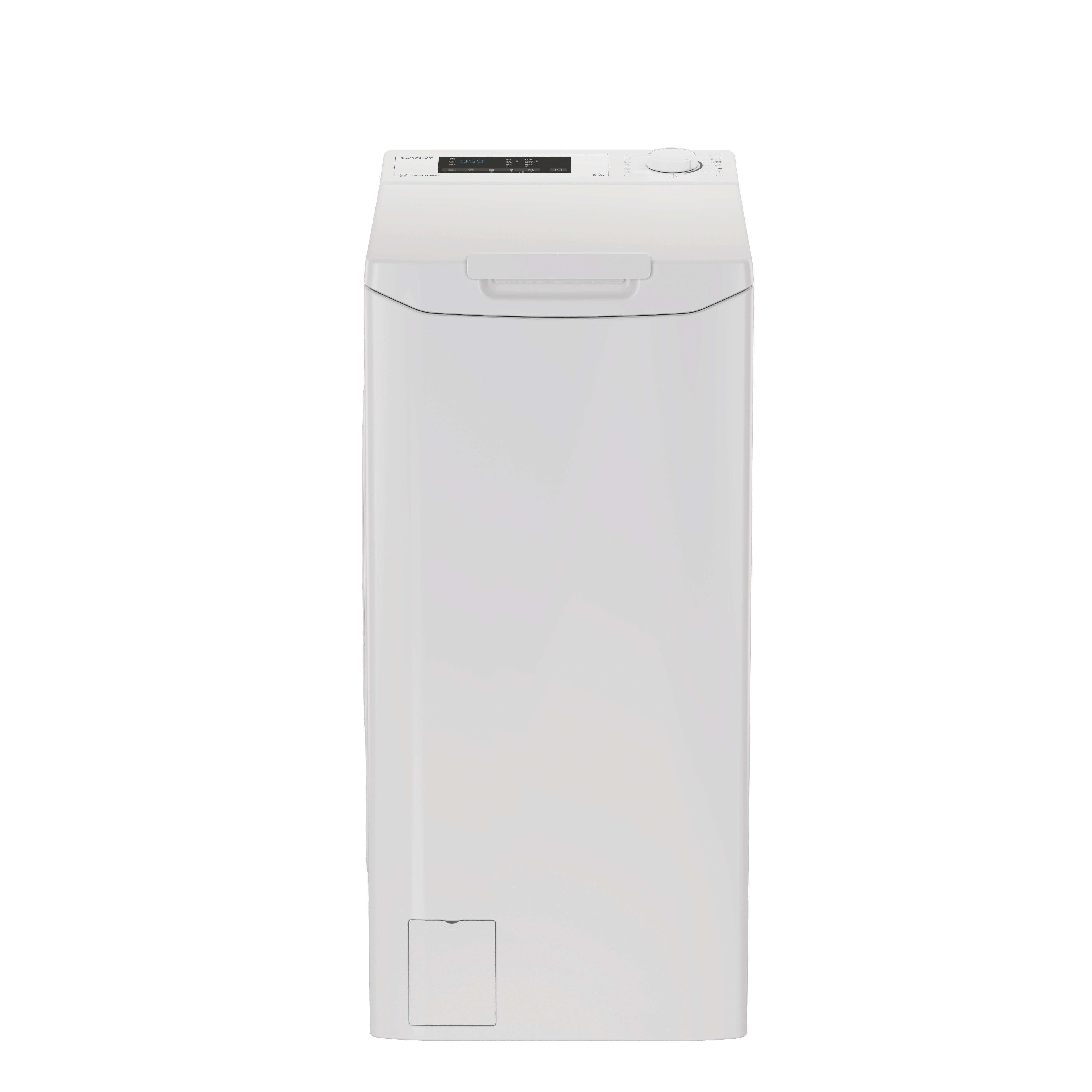 foto del prodotto candy tca283d2 s lavatrice caricamento dall alto 8 kg 1200 giri min bianco