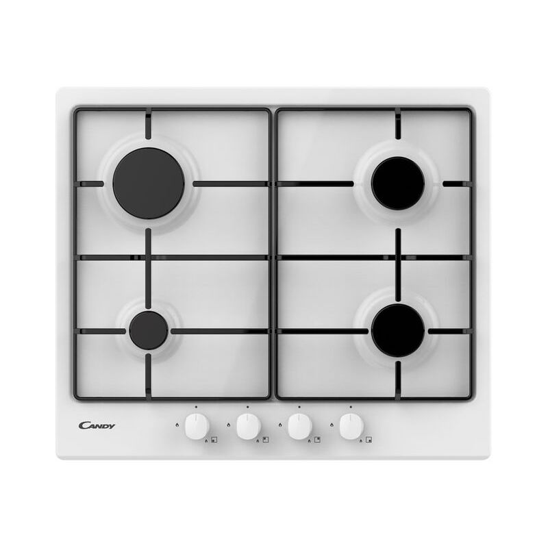 foto del prodotto candy timeless chw6brww bianco da incasso 59 cm gas 4 fornello i 