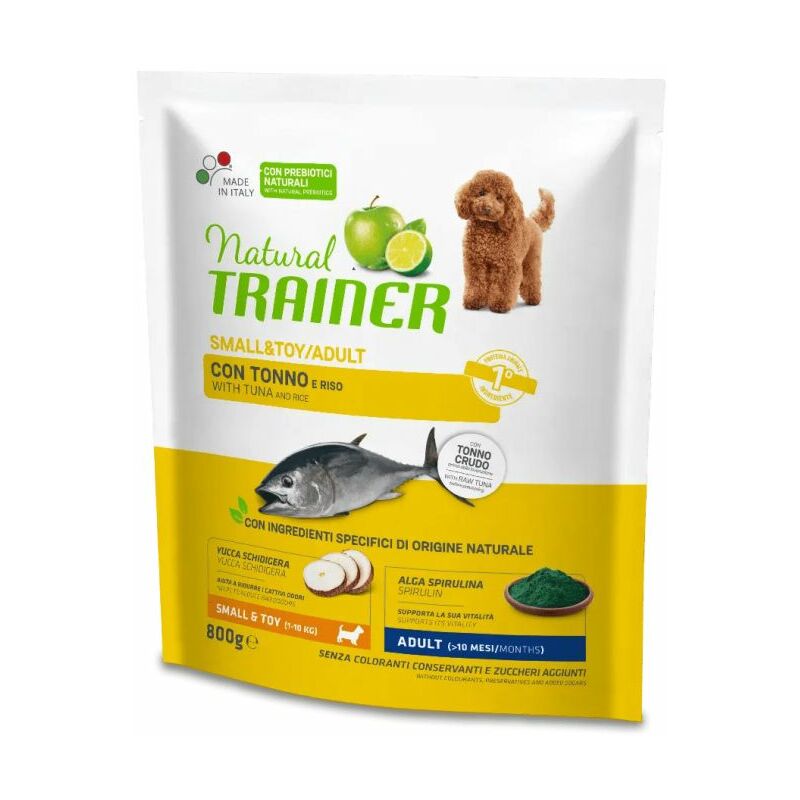 foto del prodotto cane adult mini 800gr tonno trainer
