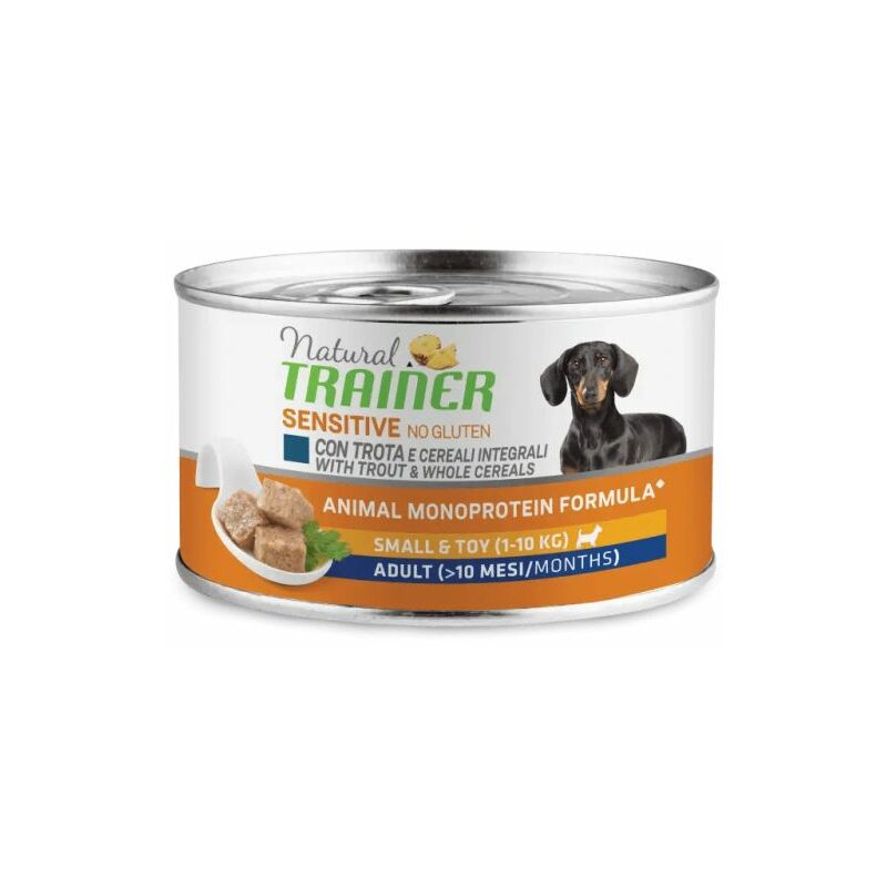 foto del prodotto cane adult small toy no gluten 150gr trota trainer