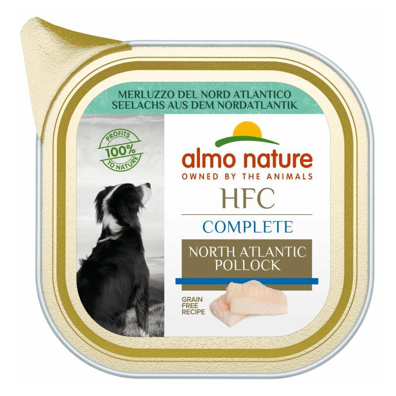 foto del prodotto cane hfc complete 85gr merluzzo dell atlantico almo nature