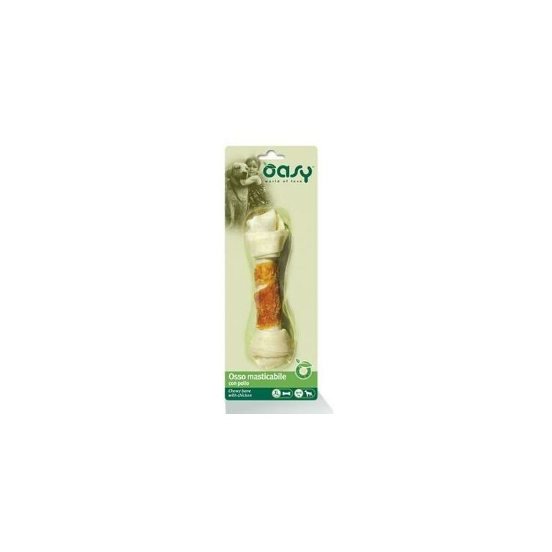 foto del prodotto cane osso masticabile pollo tg. xl 98gr oasy