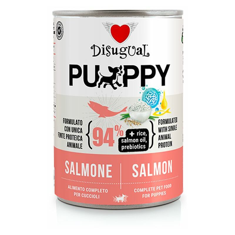 foto del prodotto cane puppy monoproteico 400gr salmone disugual