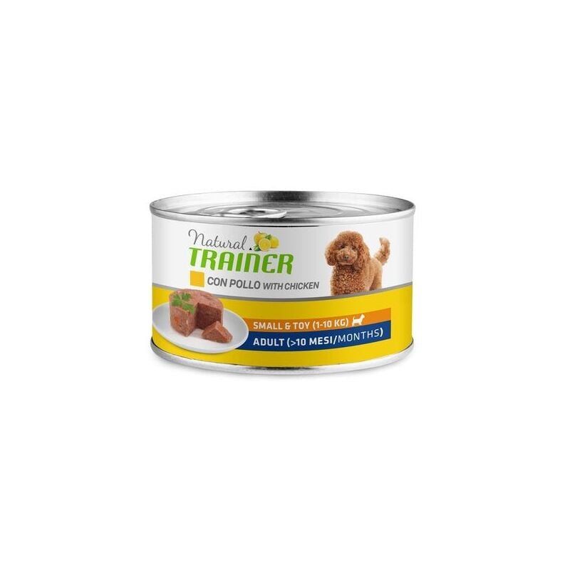 foto del prodotto cane small toy 150gr pollo riso umido natural trainer