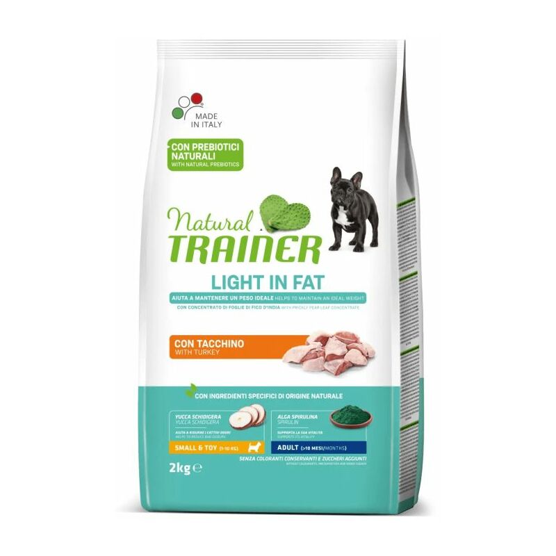 foto del prodotto cane small toy adult light in fat 2 kg tacchino trainer