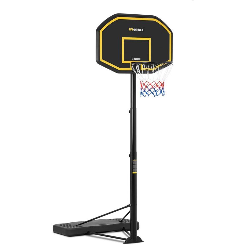 foto del prodotto canestro basket regolabile base tabellone pallacanestro impermeabile 200 305cm