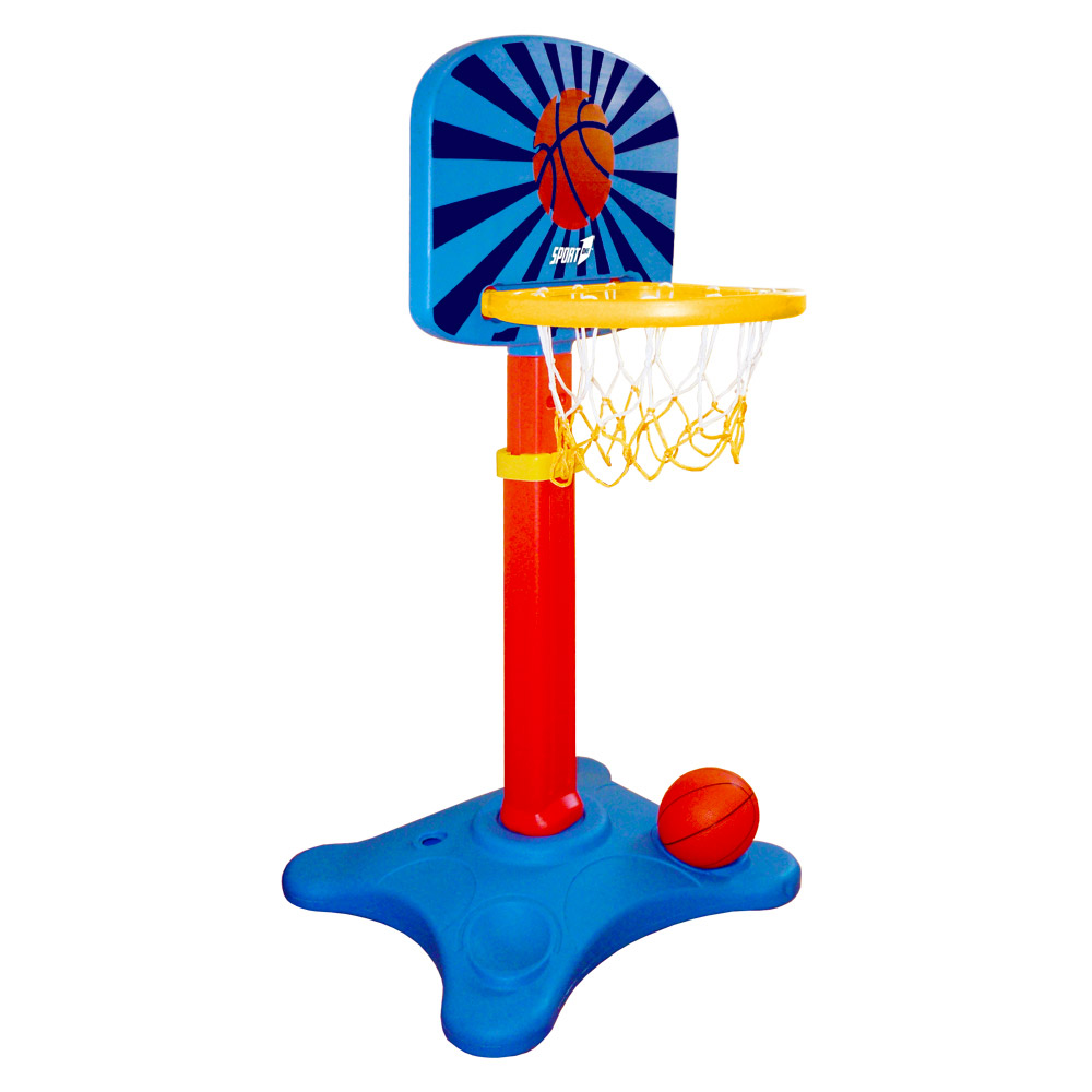 foto del prodotto canestro da basket 52x37,5 cm da esterno in plastica rookie multicolore
