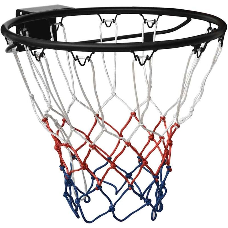 foto del prodotto canestro da basket nero 45 cm acciaio vidaxl
