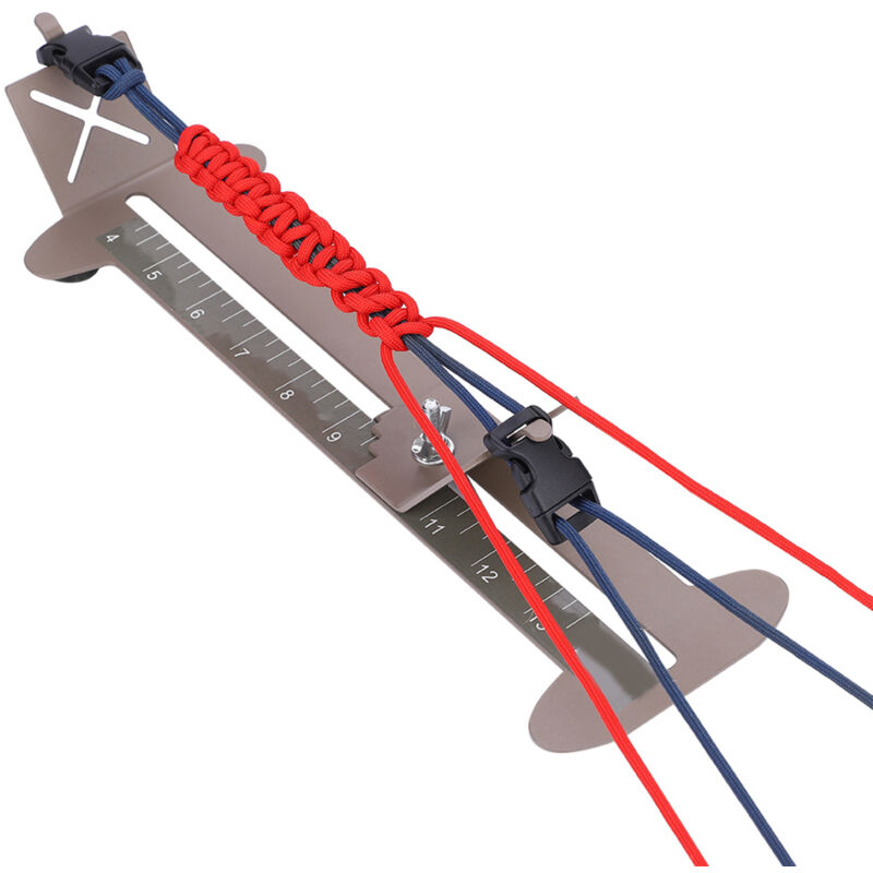 foto del prodotto caniveau de douche kit de bracelet en paracorde et ensemble de gabarit cadre en acier r glable avec boucles sans cheveaux