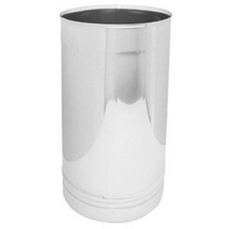 foto del prodotto canna fumaria in acciaio 316l - elemento lineare da mt. 0.50 diam. 60