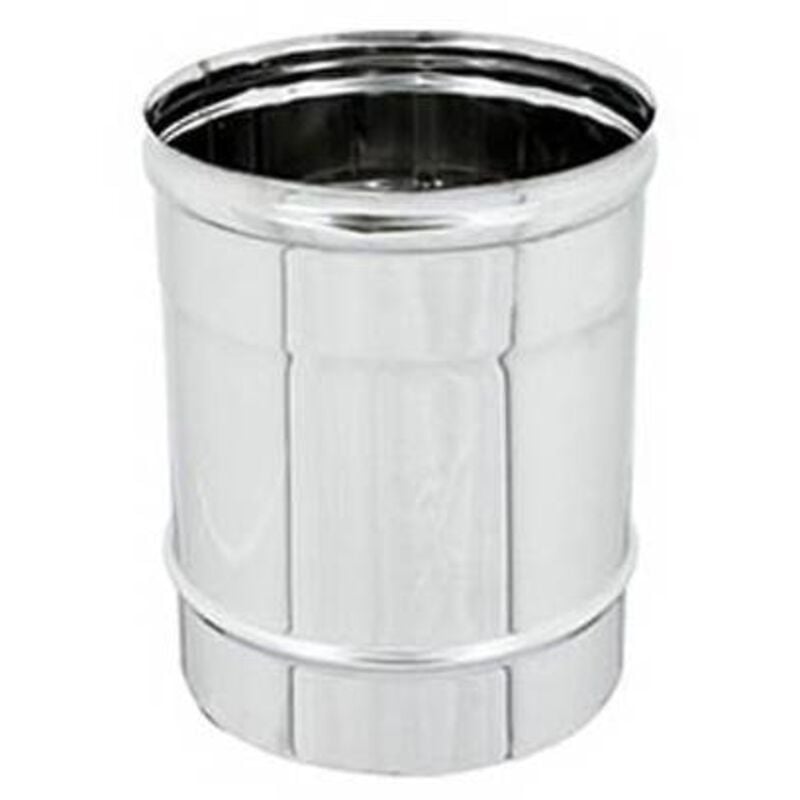 foto del prodotto canna fumaria in acciaio - elemento lineare da mt 0.25 diam. 140 dk