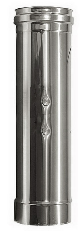 foto del prodotto canna fumaria parete doppia coibentata inox elemento fumi aria dn 80 100