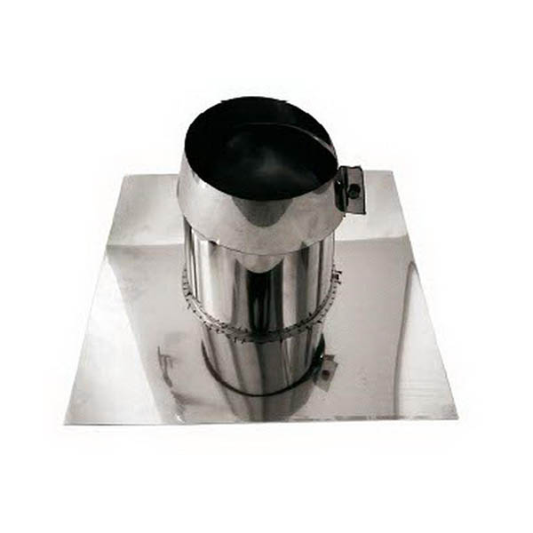 foto del prodotto canna fumaria parete doppia coibentata inox faldale tetti piani dn 100 150
