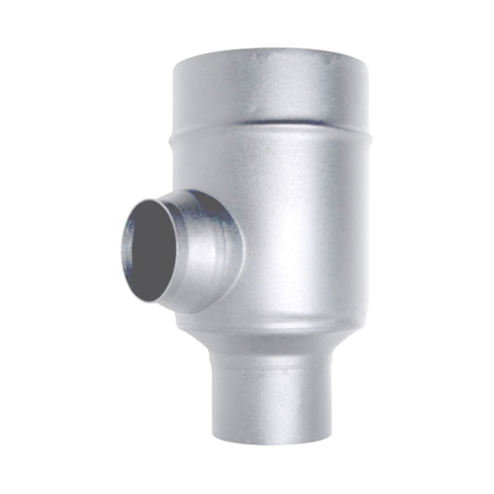 foto del prodotto canna fumaria tubo coassiale inox elemento sdoppiatore d. 80 125 ce stufa pellet made in italy