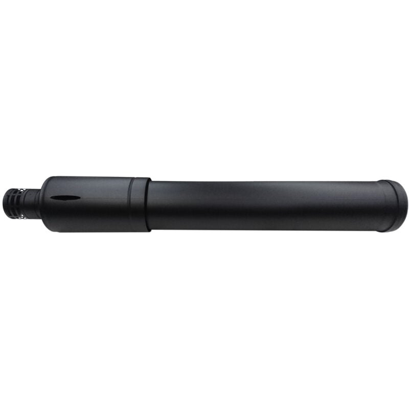 foto del prodotto canna fumaria tubo coassiale terminale orizzontale coassiale 80 125 tubi canna fumaria stufa pellet scarico fumi aspirazione aria made in italy