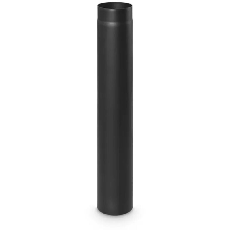 foto del prodotto canna in acciaio nero 100 cm diametro 150 europrofil