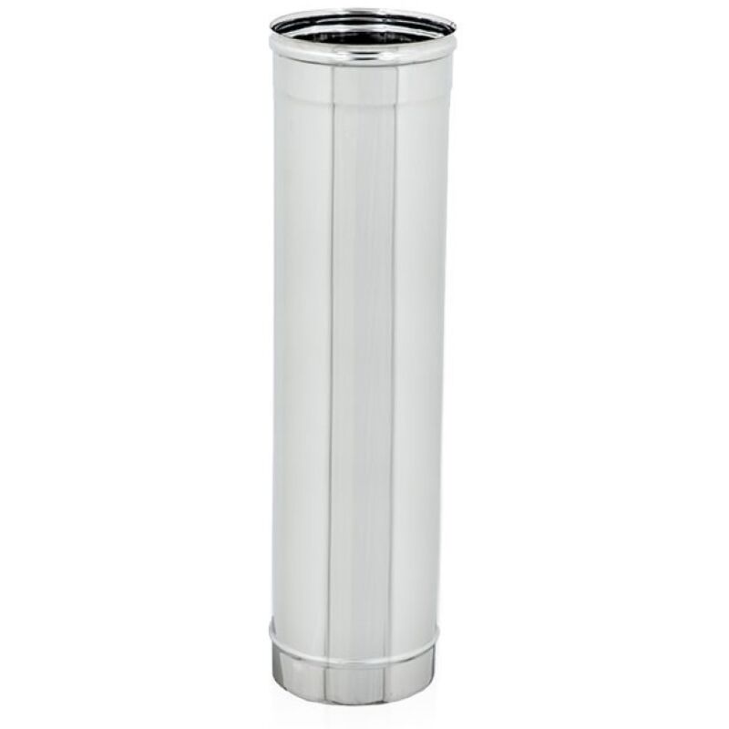 foto del prodotto canna inox cm 100 diametro 160 304l zinco calabria
