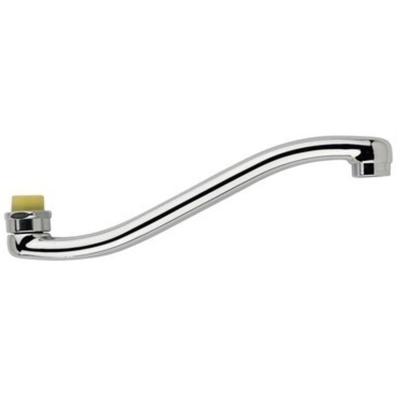 foto del prodotto canna per lavello ovale modello s completa cm 25