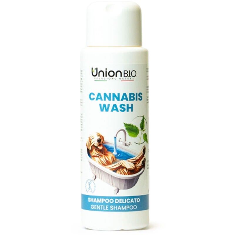 foto del prodotto cannabis wash shampoo delicato a base di estratti vegetali per cani 250 ml