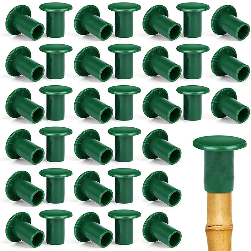 foto del prodotto canne pvc tappi 36 per proteggere le piante e garantire coperture per canna da giardinaggio sicuro