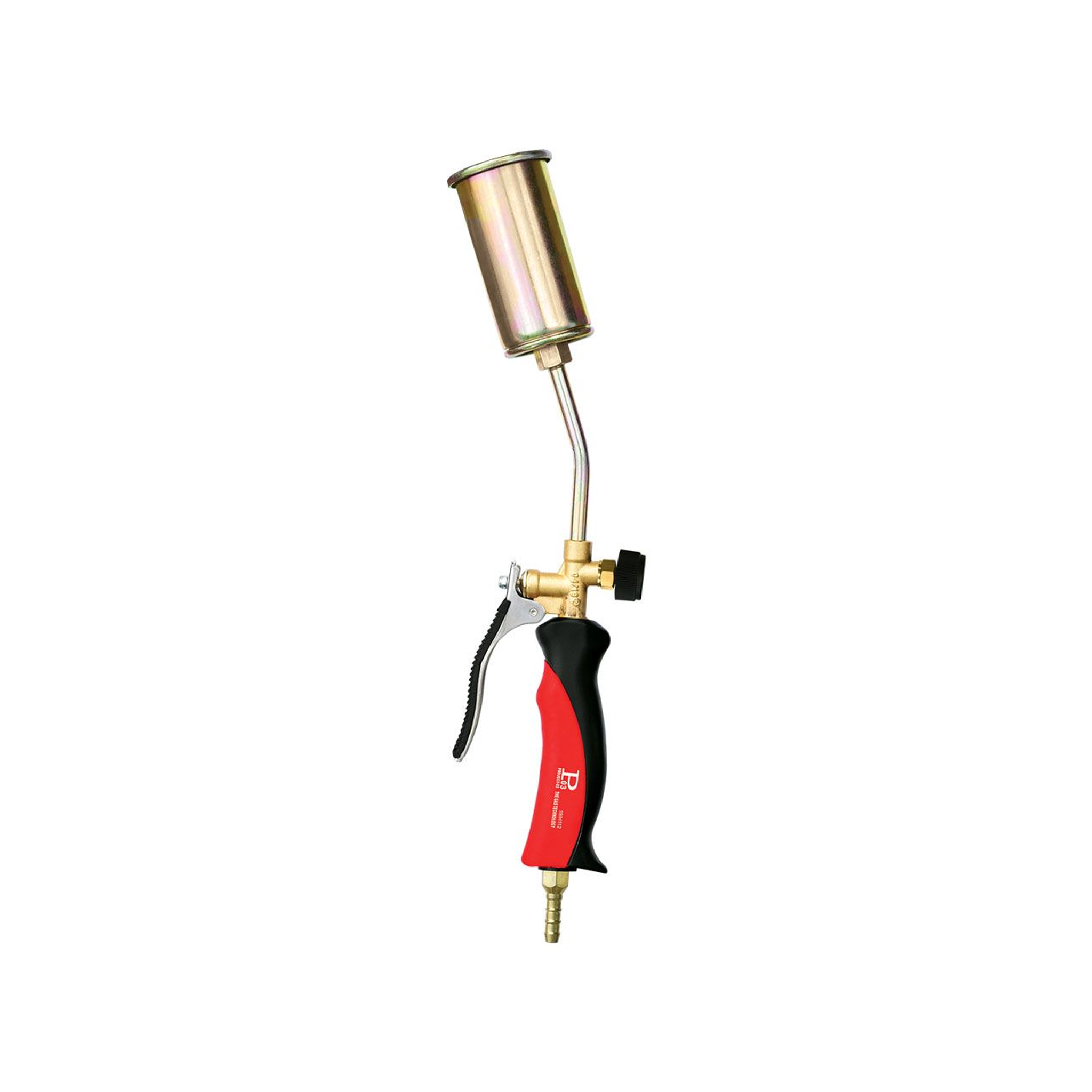 foto del prodotto cannello da riscaldo a gas in ottone con leva d.60 cm 70 i071l