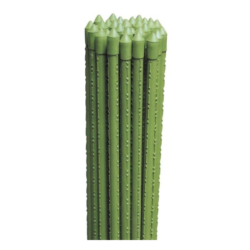 foto del prodotto cannetta in metallo plasticata h.120cm