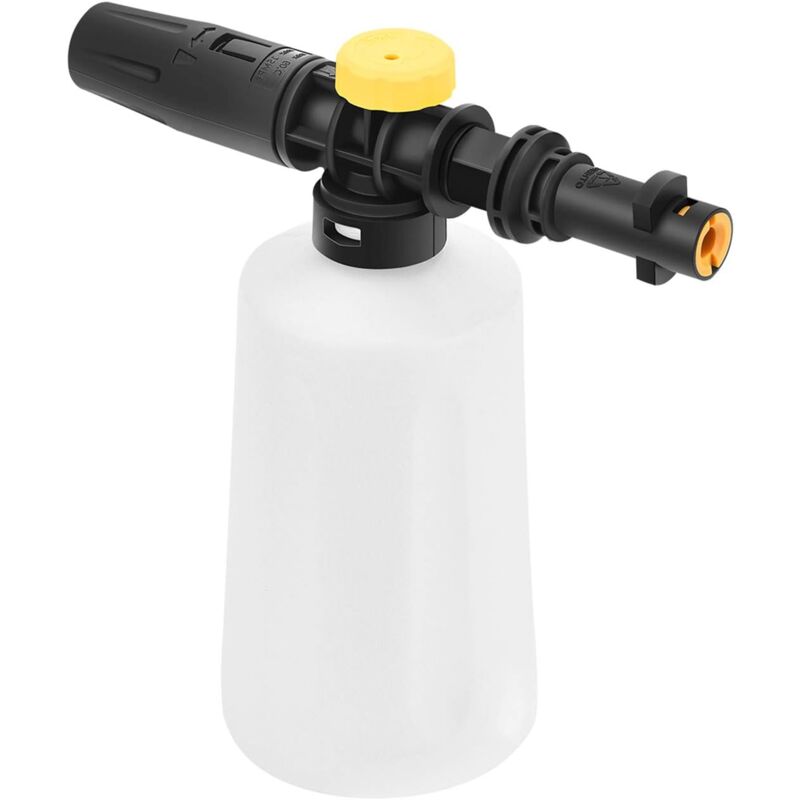 foto del prodotto cannone schiuma, per karcher k2 k3 k4 k5 k6 k7, pistola schiuma 700ml, ugello regolabile lancia schiuma neve accessorio per idropulitrici karcher k2k7