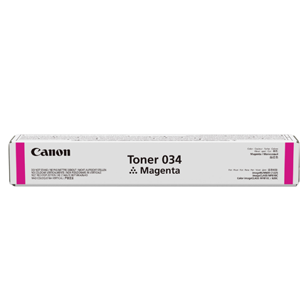 foto del prodotto canon 034 cartuccia toner 1 pz originale magenta