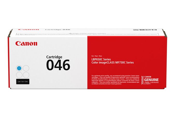 foto del prodotto canon 046 cartuccia toner 1 pz originale ciano