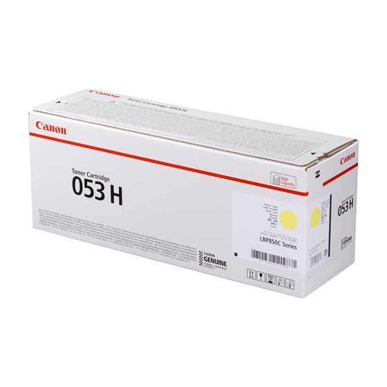 foto del prodotto canon 053h cartuccia toner 1 pz originale giallo
