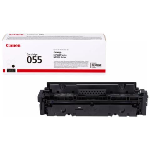 foto del prodotto canon 055 cartuccia toner 1 pz originale nero