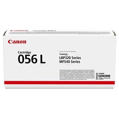 foto del prodotto canon 056 l cartuccia toner 1 pz originale nero