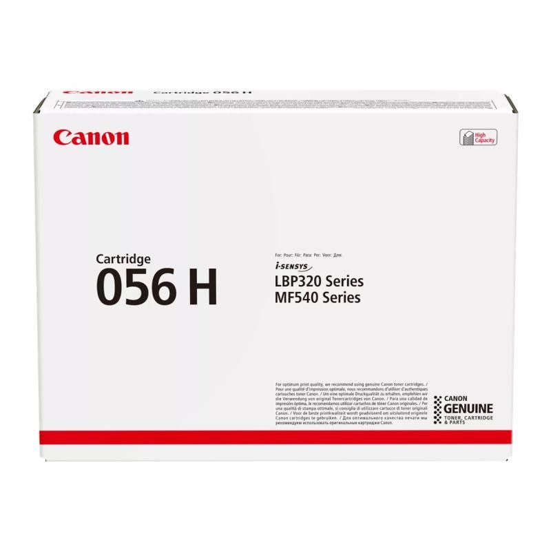 foto del prodotto canon 056h cartuccia toner 1 pz originale nero