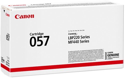 foto del prodotto canon 057 cartuccia toner 1 pz originale nero