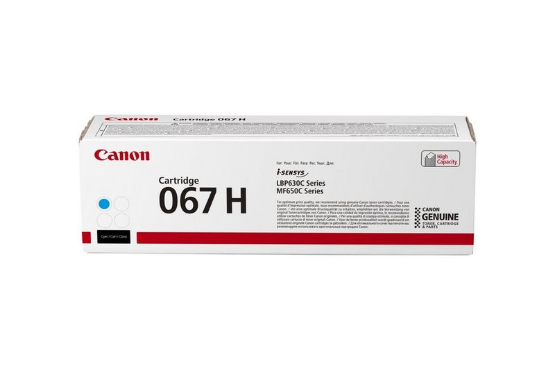 foto del prodotto canon 067h cartuccia toner 1 pz originale ciano