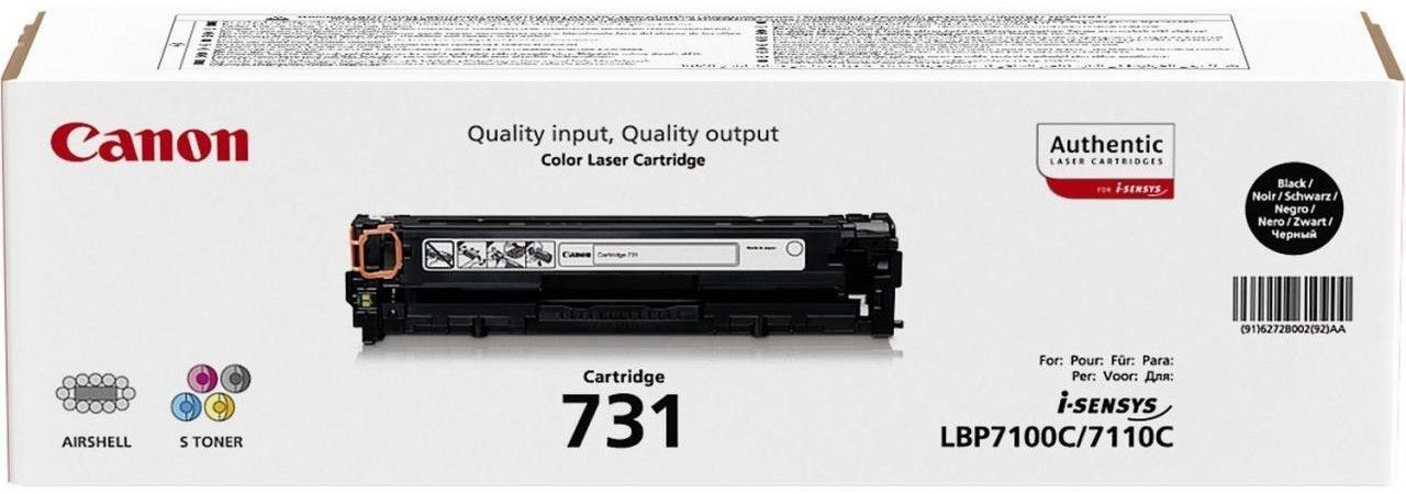 foto del prodotto canon 731 cartuccia toner 1 pz originale nero