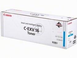 foto del prodotto canon c exv16 toner cyan cartuccia toner originale ciano