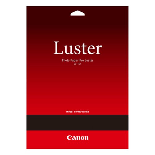 foto del prodotto canon carta fotografica luster pro lu 101 a3 20 fogli