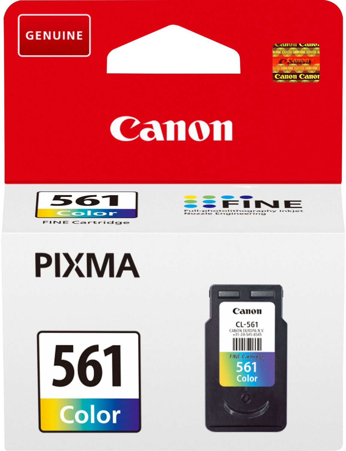 foto del prodotto canon cartuccia a colori cl 561