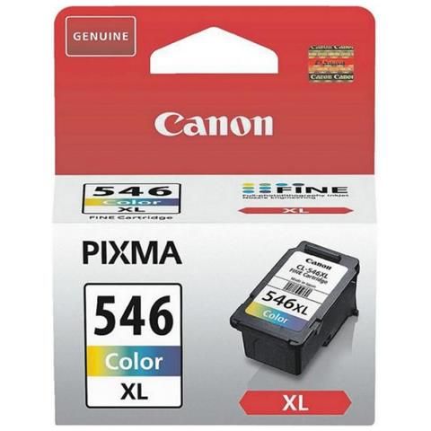 foto del prodotto canon cartuccia d inchiostro a colori a resa elevata cl 546 xl c m y