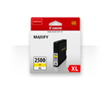 foto del prodotto canon cartuccia d inchiostro giallo a resa elevata pgi 2500xl